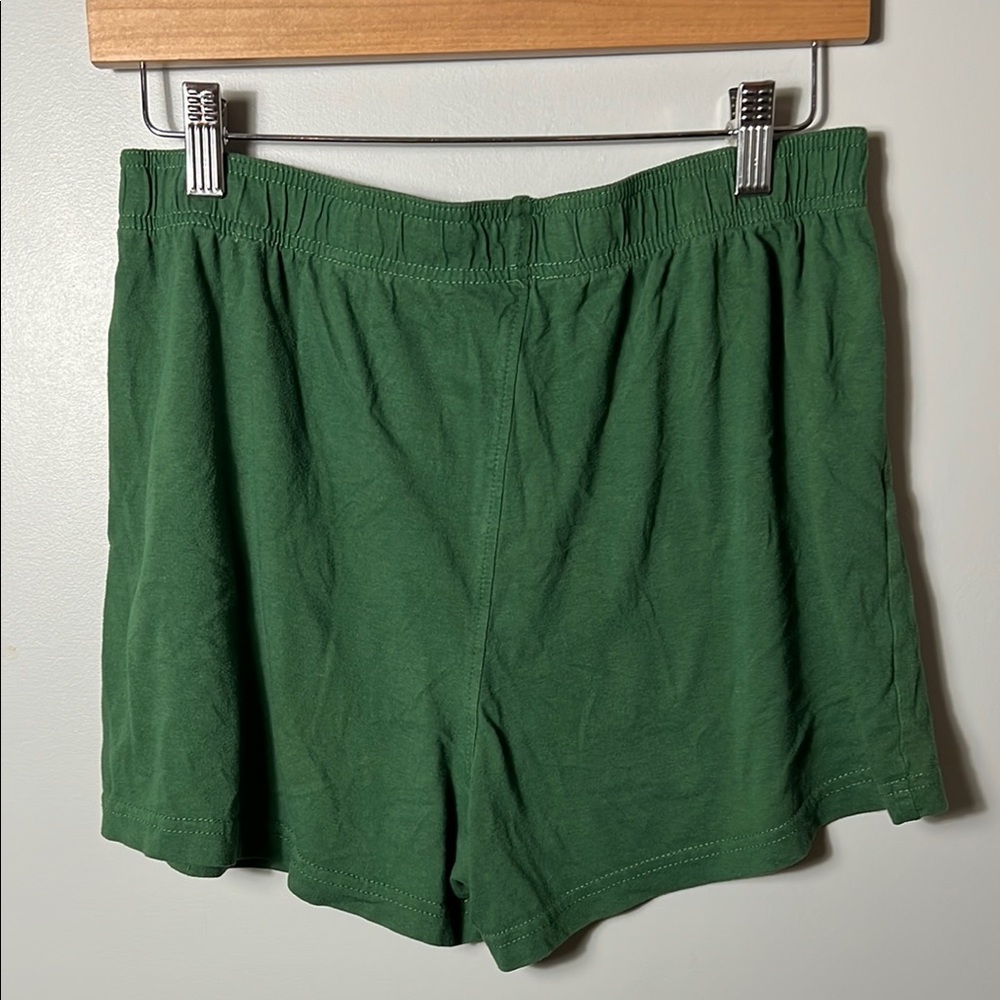 Green Casual Lounge Pyjamas Shorts
